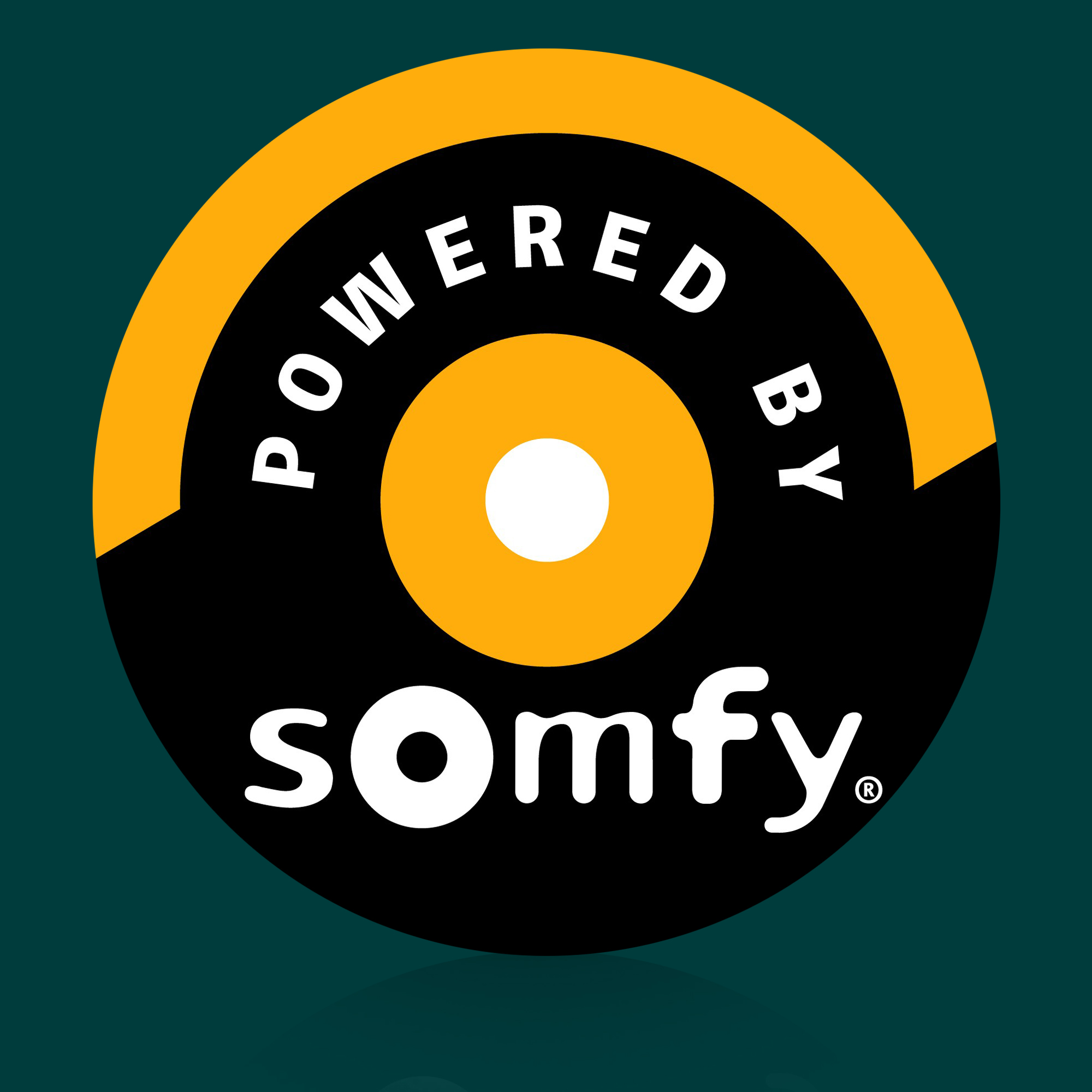 Powered By Somfy Mørk Grønn Bg